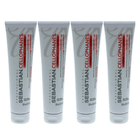 Sebastian Cellophanes Color Treatment 10.1 oz - Cranberry Red (Pack of 4)