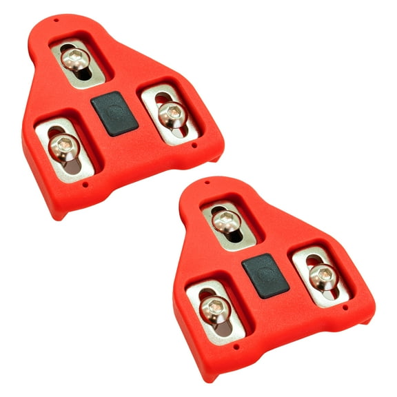 Replacement Bike Cleats Compatible with Look Delta and Peloton Shoes, Cleats for Cycling Shoes, Adjustable 9 Degree Float, Allen Key Bolts, Indoor & Road Cycling, Replacement Peloton Shoe Cleats