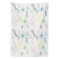 thumbnail image 3 of Ambesonne Dragonfly Tablecloth Rectangular Table Cover, Doodle Style Bugs, 60"x84", Multicolor, 3 of 4