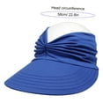 thumbnail image 2 of Sombreros deportivos con visera para mujer, gorra de béisbol vacía con protección UV, para playa, tenis, correr al aire libre., 2 of 8