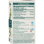 Himalaya Organic Tribulus for Urinary Support, Stamina and Male Health, 688 mg, 60 Caplets, 2 Month Supply