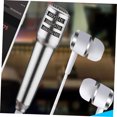 thumbnail image 3 of SKISUNO Mini Portable Microphone Karaoke Microphone Plastic For Notebooks Condenser Style 1Pcs Back to School, 3 of 7