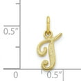 thumbnail image 3 of 10k Initial T Charm, 3 of 3