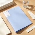 thumbnail image 5 of Punchless Clamp Binder, Ringless Binder Holds 100 Letter Size Pages, Documents, Folders for Documents,Folder with Double Metal Clips for Home or Office, 5 of 6