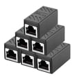 thumbnail image 1 of NARABB 6 of RJ45 Ethernet Cable Connector, Coupling Network Adapter Compatible, 1 of 9