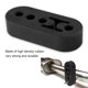 thumbnail image 4 of Riwesomey 2 unids/set de escape Exterior Universal para coche, soporte de montaje en tubería de 4 agujeros, percha ajustable en altura, accesorio para Vehículos, repuestos y accesorios Mis Riwesomey VI017178-00B, 4 of 6