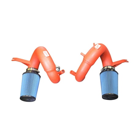- Injen 16-18 Kia Stinger 3.3L Twin Turbo Wrinkle Red Short Ram Air Intake