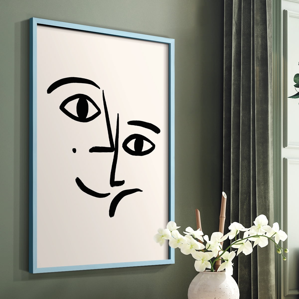 Matisse CCXXIIi in Solid Wood 11 x 14 Framed Print