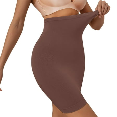 SRZYMJ Seamless Shapewear Half for Women Under Dress Tummy Control Skirt Body Shaper Shapewear Dress