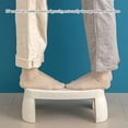 thumbnail image 4 of Advancent Elegantes taburetes duraderos para niños pequeños, baño para adultos, instalación limpia, taburete para niños pequeños para Juegos de accesorios de baño Combinado/Blanco, 4 of 6