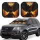 thumbnail image 1 of Fotbe Cool Black Eagle Juego de 2 Piezas de Parasoles para Parabrisas | Bloqueador Solar para Auto | Accesorios Plegables para Protección Solar Interior-Small, 1 of 6