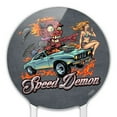 thumbnail image 3 of Acrylic Speed Demon Flaming Hot Rod Cake Topper Party Decoration for Wedding Anniversary Birthday Graduation, 3 of 7