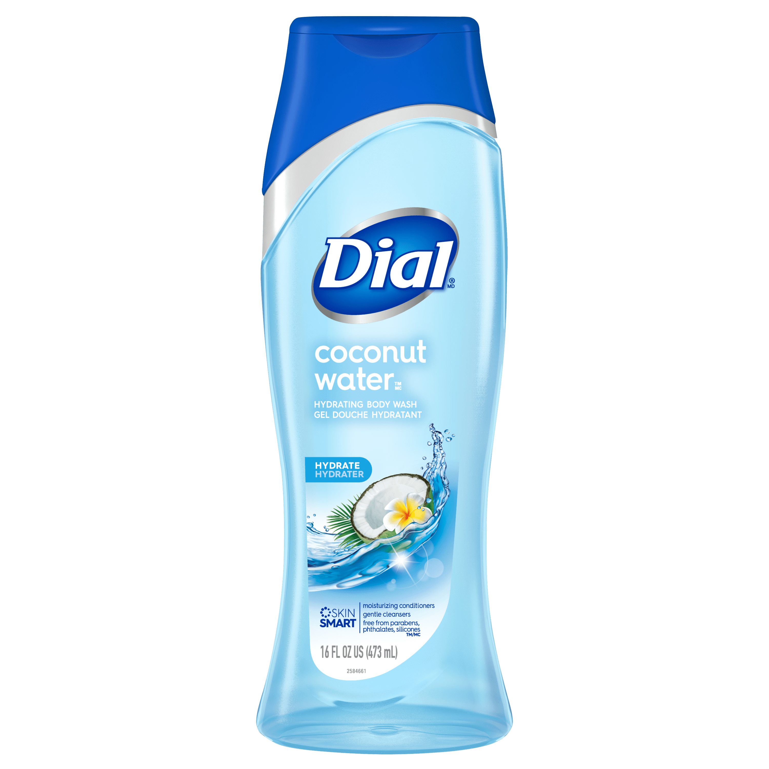 Dial Body Wash, Coconut Water, 16 Ounce