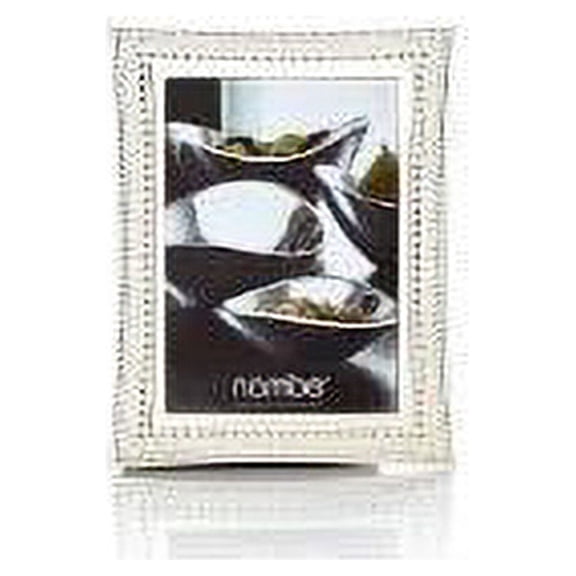 Nambe Beaded Frame, 5 by 7-Inch