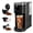Black, variant on Gevi 12-Cup Drip Coffeemaker with Strong Brew Selector, 24-Hour Programmable Timer, Stainless Steel Finish