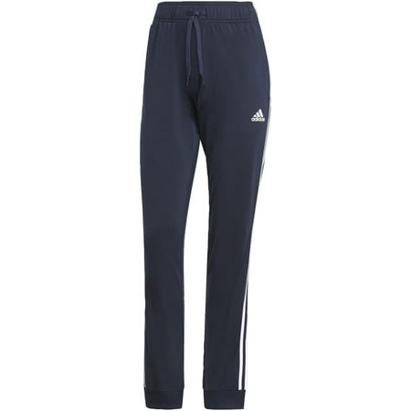 adidas Womens Essentials Fleece Tapered Cuff Jogger Pants
