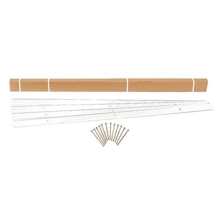 EasyFlex Aluminum Landscape Edging Kit - 24ft., Silver, 23428862
