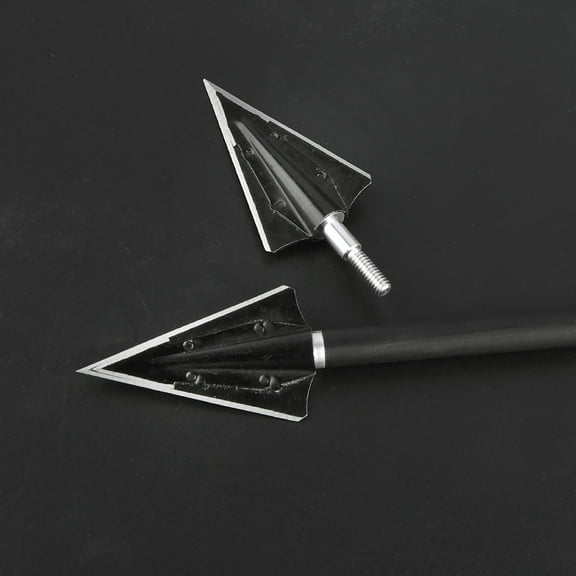 AMEYXGS Archery Archery Hunting Arrowheads Blade Tips Large Cut Screw Bow Crossbow Broadheads
