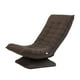 thumbnail image 3 of Sillón giratorio,Silla de sofá giratoria Silla reclinable perezosa plegable,Sofá perezoso plegable Silla de lectura Sillón,Silla de sofá de ocio giratoria de 360 grados Café oscuro, 3 of 9