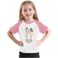 thumbnail image 1 of RXIRUCGD 2025 Vêtements d'Été pour Enfants Tout-Petits Garçons Filles Mode Mignon Col Rond Imprimé Manches Courtes Haut, 1 of 6