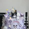 thumbnail image 3 of Kulomi Girl Cake Decoration Cartoon Sanrio Melody Cute Girl One-year-old Dessert Table Plug-in, 3 of 4