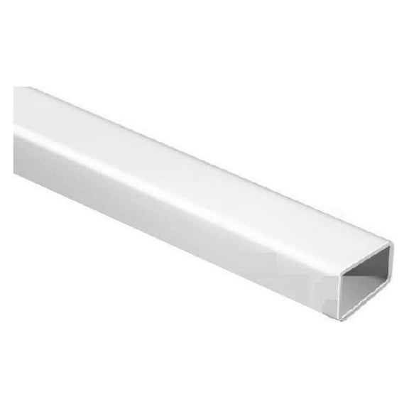 PVC (Vinyl) Fence Rail (Top or Bottom Rail) - 2" x3-1/2 x8'