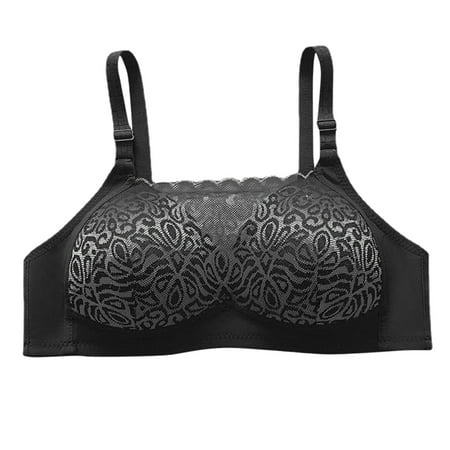 

Women s Large Size Underwear Thin Style No Steel Ring Gathering Adjustable Comfortable Uphold Anti Drop Bra
