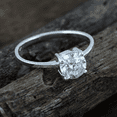 thumbnail image 7 of Sechi Healing Energy Clear Quartz Ring For Women in Hypoallergenic Solid 925 Sterling Silver Gemstone Birthstone Classic & Elegant Women’s Jewelry (Bezel-Set) Size-9, 7 of 7