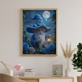 thumbnail image 6 of Diamond Art Kits for Adults - Fairy Wizard Blue Flowers Moonlight 5d Diamond Painting for Adults, Diamond Art for Adults Beginners, Frameless Diamond Painting Kits for Adults for Home Wall Decor, 6 of 7