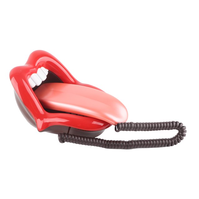 Desk Phone, Unique Convenient Practical Telephone Multi-Functional for Home for Desk for Decoration for Office