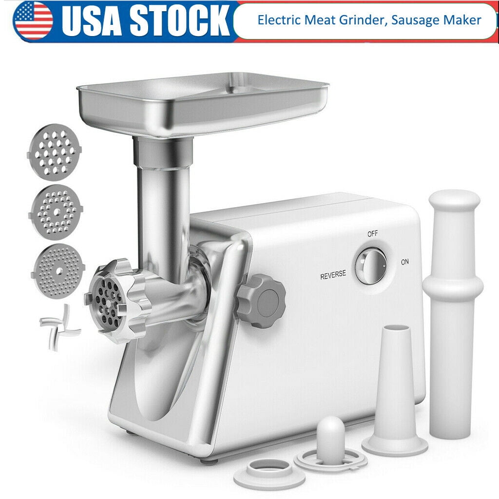 Premium Quality 220V Electric Stainless Steel Meat Grinder Household Mincer Sausage Maker 200W 