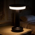 thumbnail image 6 of Cordless Metal LED Desk Lamp, Touch Sensor 3 Color Stepless Dimmable, Metal Body Battery Powered Eye-Care Soft Light, Rechargeable for Living Room Dorm Home Office Study Workbench Use, A, 6 of 6