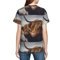 thumbnail image 7 of Wukai Yak Youth Unisex Short Sleeve T-Shirt for Boys, Girls, Teens, and Kids-X-Small, 7 of 7