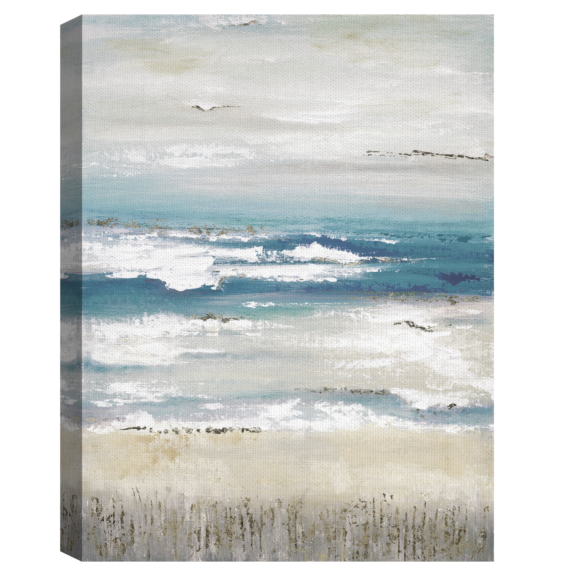 Masterpiece Art Gallery Distant Horizon Light On The Coast By Tava Studios Canvas Art Print 30" x 40"
