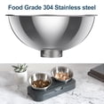 thumbnail image 6 of 2x400ml Dog Bowls Non Slip Pet Cat Puppy Water Food Dish Bowl 15 Degree Adjustable Feeding Bowl Set, 6 of 7
