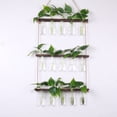 thumbnail image 3 of Injueey Jardinera versátil para colgar en la pared con soporte de madera, plantas de interior y exterior, únicas y llamativas Jardín y Patio Estilo de registro, 3 of 6