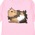 thumbnail image 4 of Inktastic Cute Long Haired Guinea Pig Boys or Girls Long Sleeve Toddler T-Shirt, 4 of 5