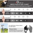 thumbnail image 5 of Guante de golf para hombre Finger Ten, paquete de agarre para lluvia para mano izquierda, ajuste duradero para todo tipo de clima, húmedo y caliente (negro, extragrande), 5 of 5