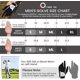 thumbnail image 5 of Guante de golf para hombre Finger Ten, paquete de agarre para lluvia para mano izquierda, ajuste duradero para todo tipo de clima, húmedo y caliente (negro, extragrande), 5 of 5