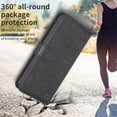 thumbnail image 4 of Allytechgroup Flip Case for iPhone 16 Pro, RFID Blocking PU Leather Wallet Phone Case with Credit Card Slot & Kickstand Shockproof and Anti-Scratch for iPhone 16 Pro, Black, 4 of 6