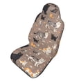 thumbnail image 3 of Cat Pattern Car Seat Covers Stretch Car Seat Protectors Universal Fit, 3 of 7