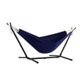 thumbnail image 1 of Vivere combo-hamac bleu royal en polyester avec support (9ft), 1 of 4