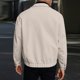 thumbnail image 4 of Ceisia Warm Stylish Men's Slim Fit Turn-Down Collar Wool-Blend Jacket Gift, 4 of 4