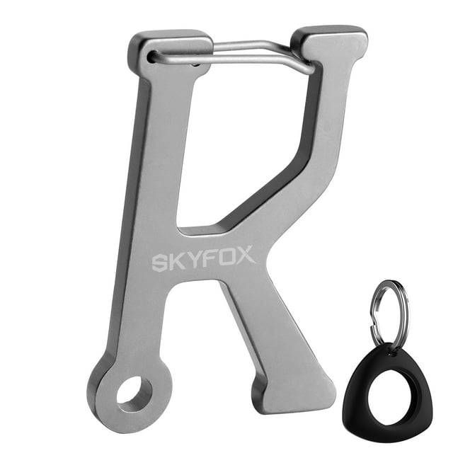 A-Z Initials Letter Keychain with AirTag Case,Key Rings for Men Women Girls Purse Handbags,Car Keychain,Bag Charm Skyfox