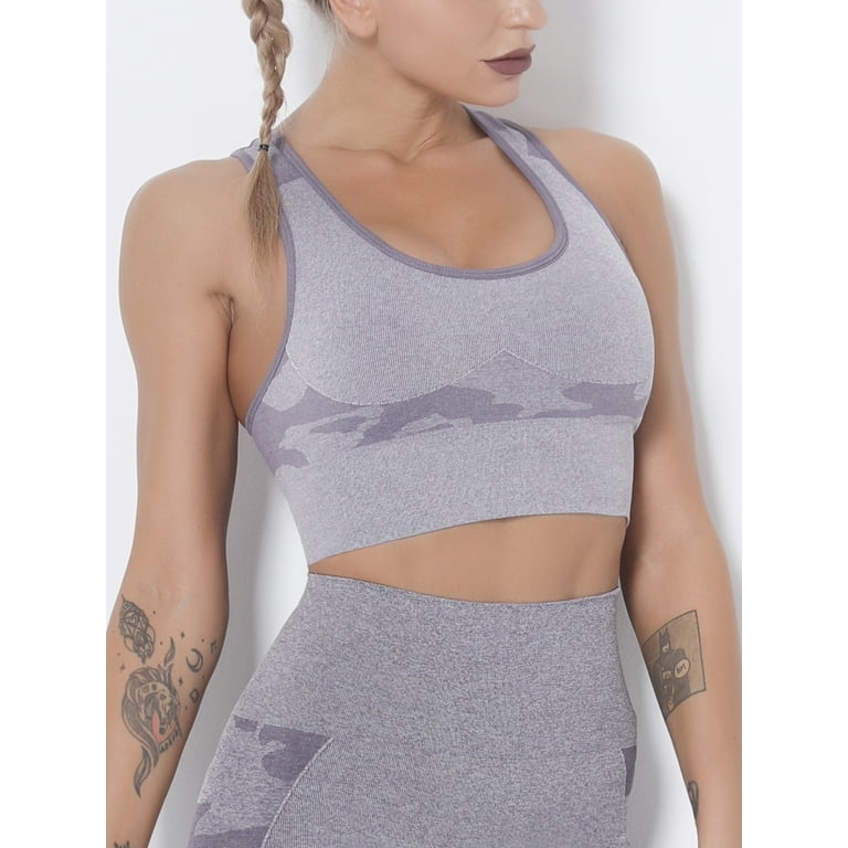 Camo seamless sports bra discount