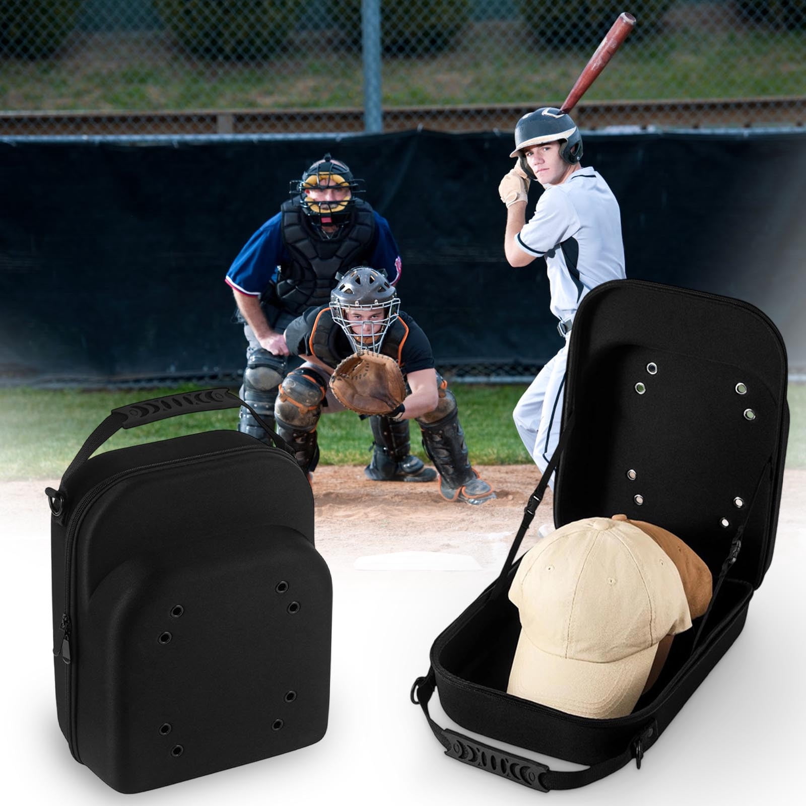 Nsxcdh up to 60% off Gifts Portable Baseball Cap Storage Bag Travel Organizer Hard Shell Pressure-Resistant Hat Case for Shape Retention and Luggage Convenience Gift