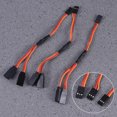 thumbnail image 5 of OULII Rc Cables Motor Extension Cable 6Pcs 15Cm Y Shape Tinned Copper For Rc Car Plane, 5 of 5