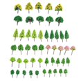 thumbnail image 1 of 55pcs Micro Landscape Tree Models Mini Tree Models for DIY Crafts Building Model, 1 of 3