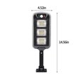 thumbnail image 3 of Aidoshy LED Outdoor Solar Street Light, 3 Light Modes Motion Sensor, Infrared Remote Control Sensor, Lithium Battery Ultra-long Life Garden Security Lighting,Solar Street Lights Outdoor, 3 of 8