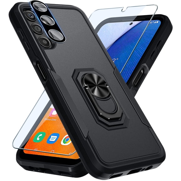 Funda Janmitta para Samsung Galaxy A14 5G 6.6" con Soporte de Anillo